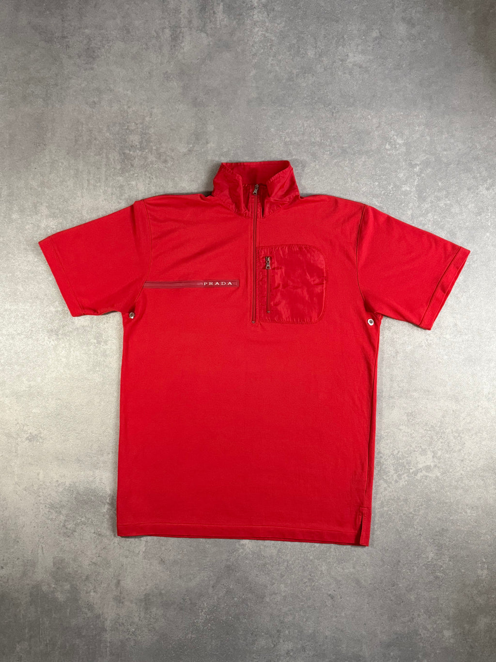 Vintage Prada Sport Zip Up Shirt