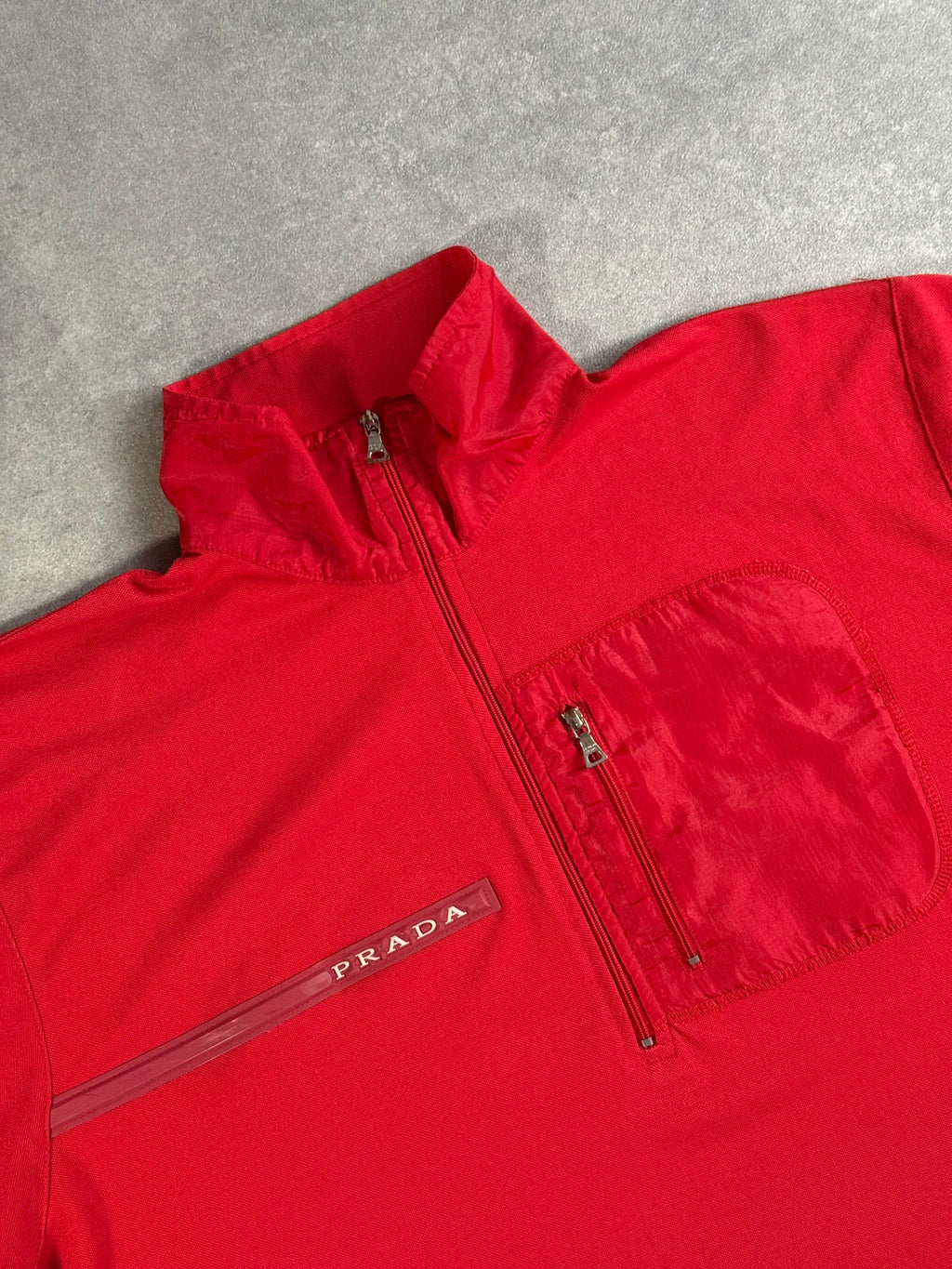 Vintage Prada Sport Zip Up Shirt