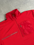 Vintage Prada Sport Zip Up Shirt