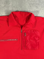 Vintage Prada Sport Zip Up Shirt