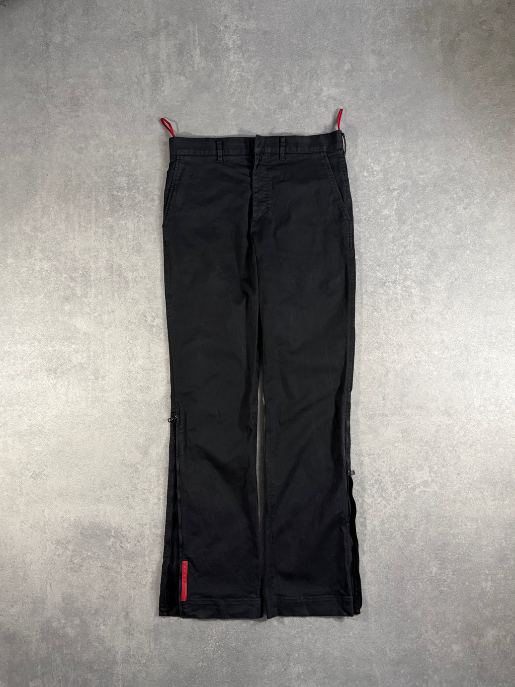 Vintage Prada Sport Zip Trousers