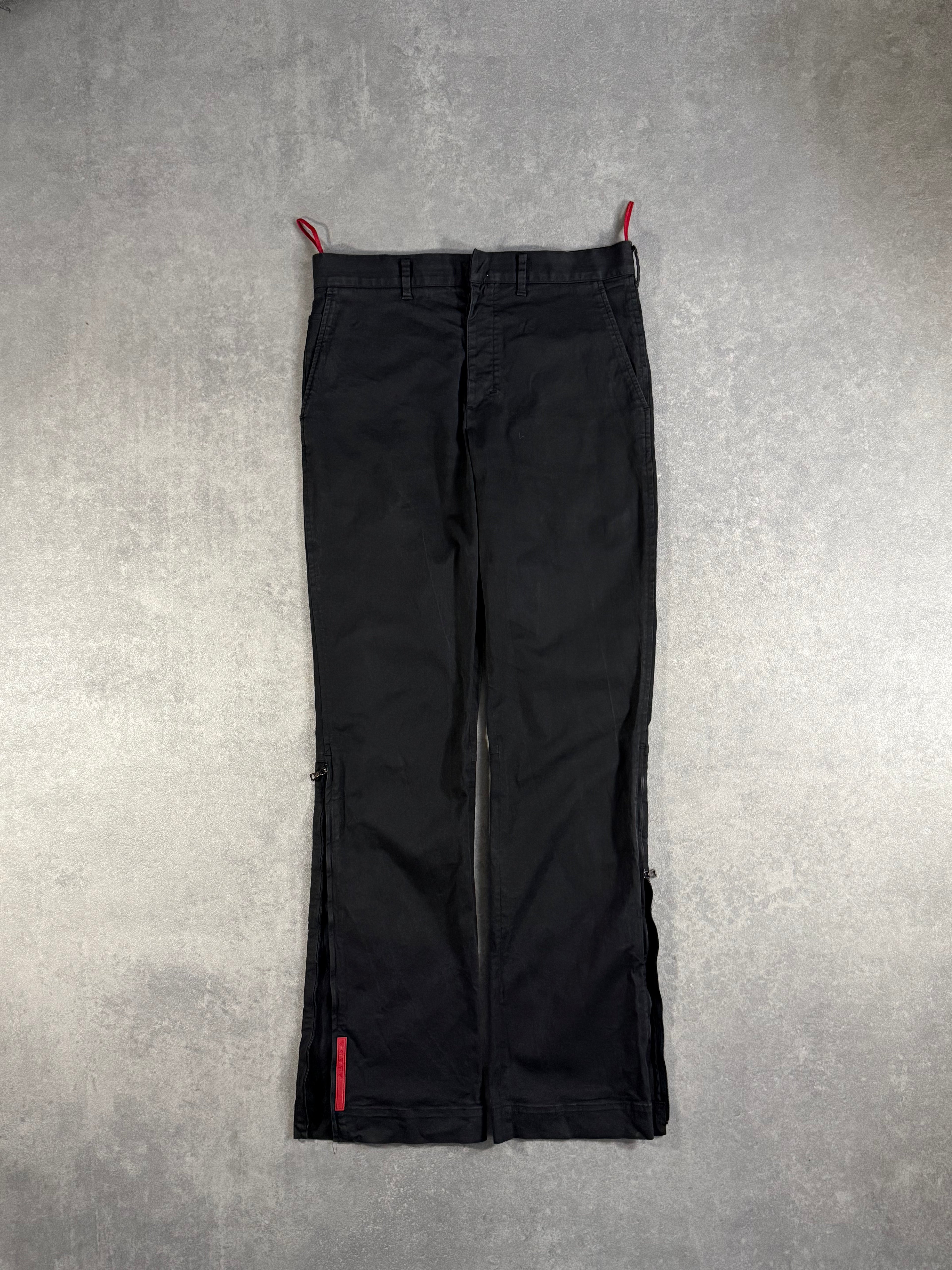 Vintage Prada Sport Zip Trousers