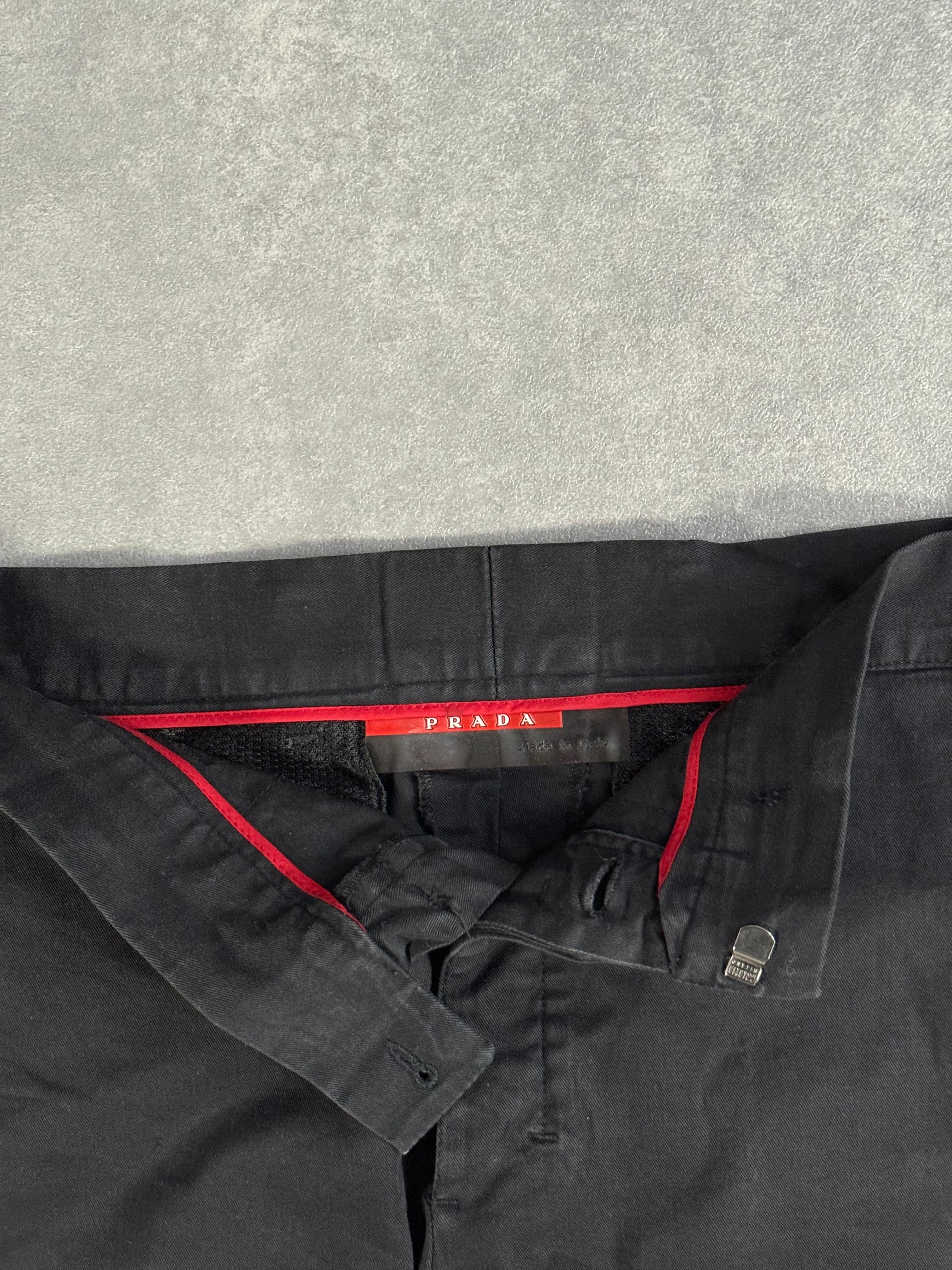 Vintage Prada Sport Zip Trousers