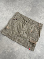 Vintage Espirit Mini Cargo Skirt