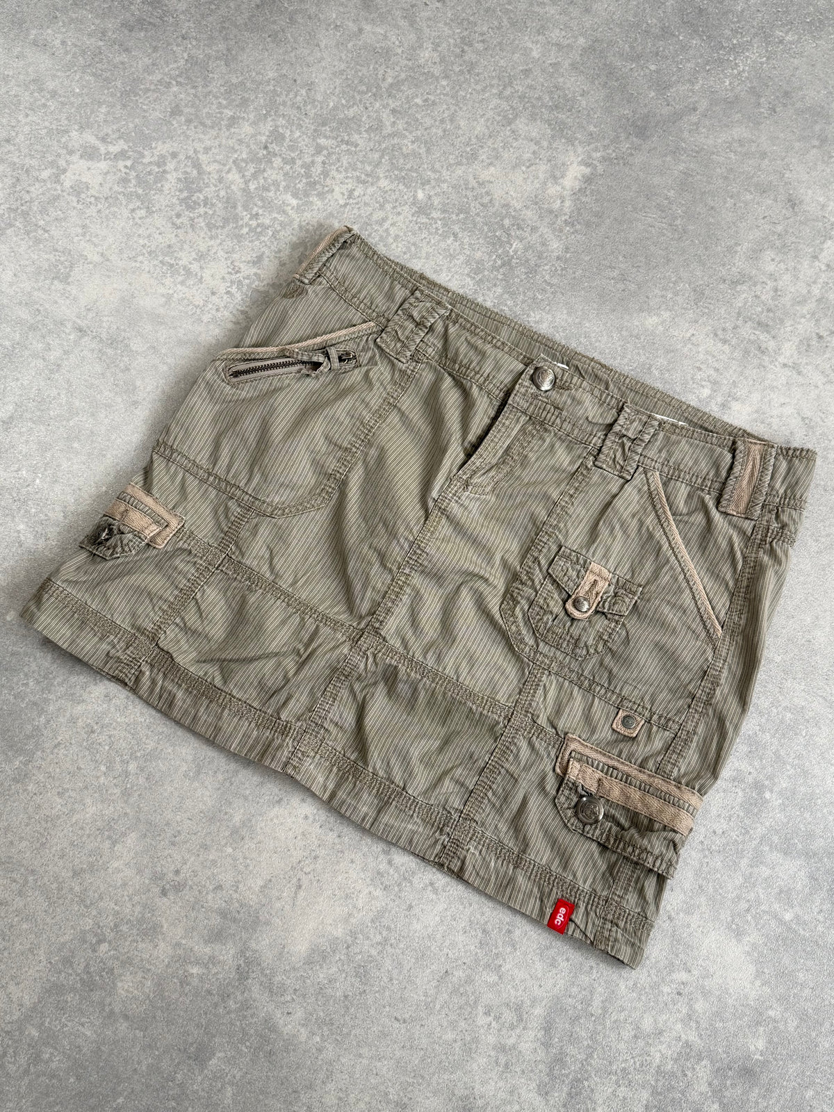 Vintage Espirit Mini Cargo Skirt