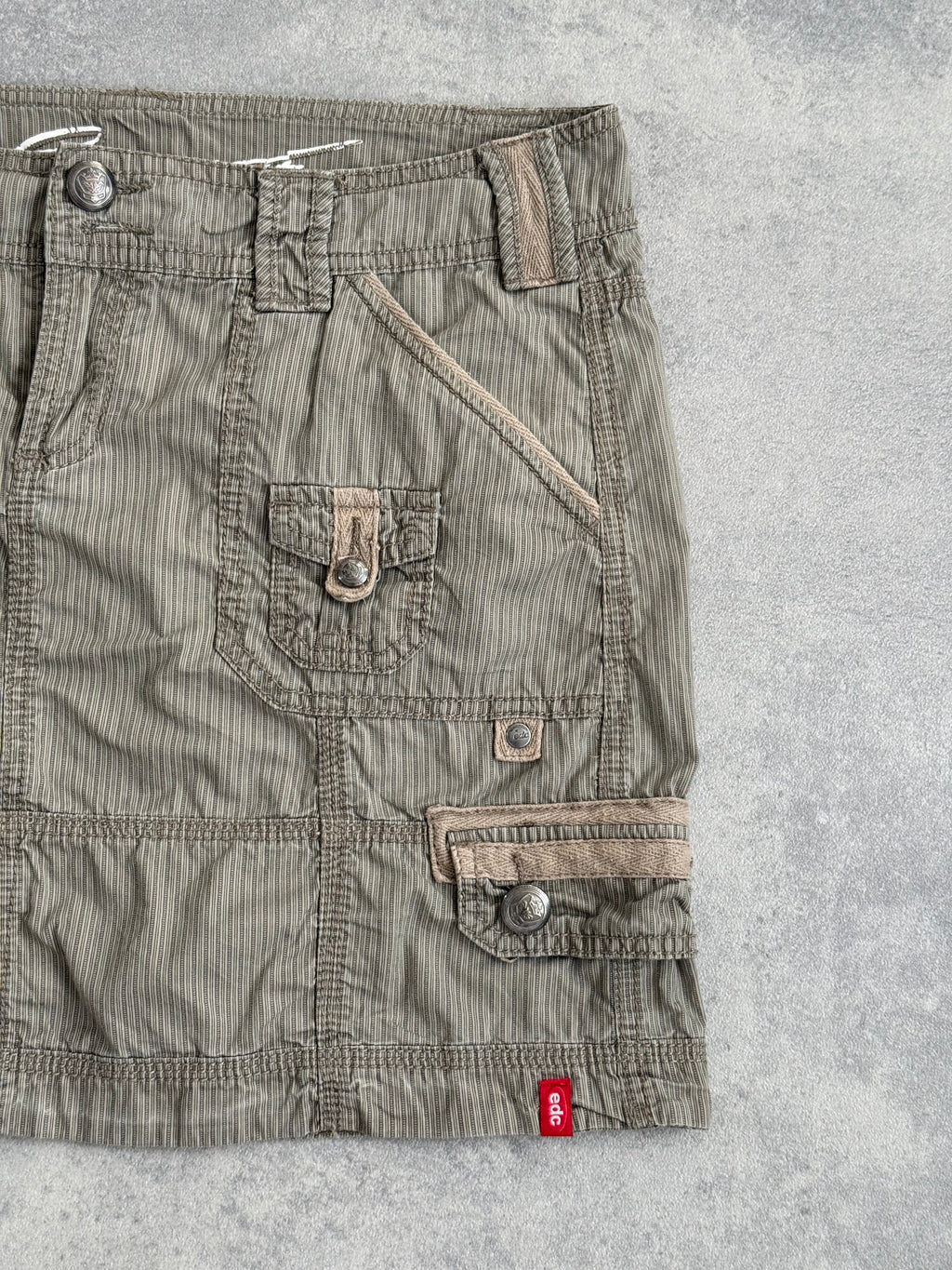 Vintage Espirit Mini Cargo Skirt