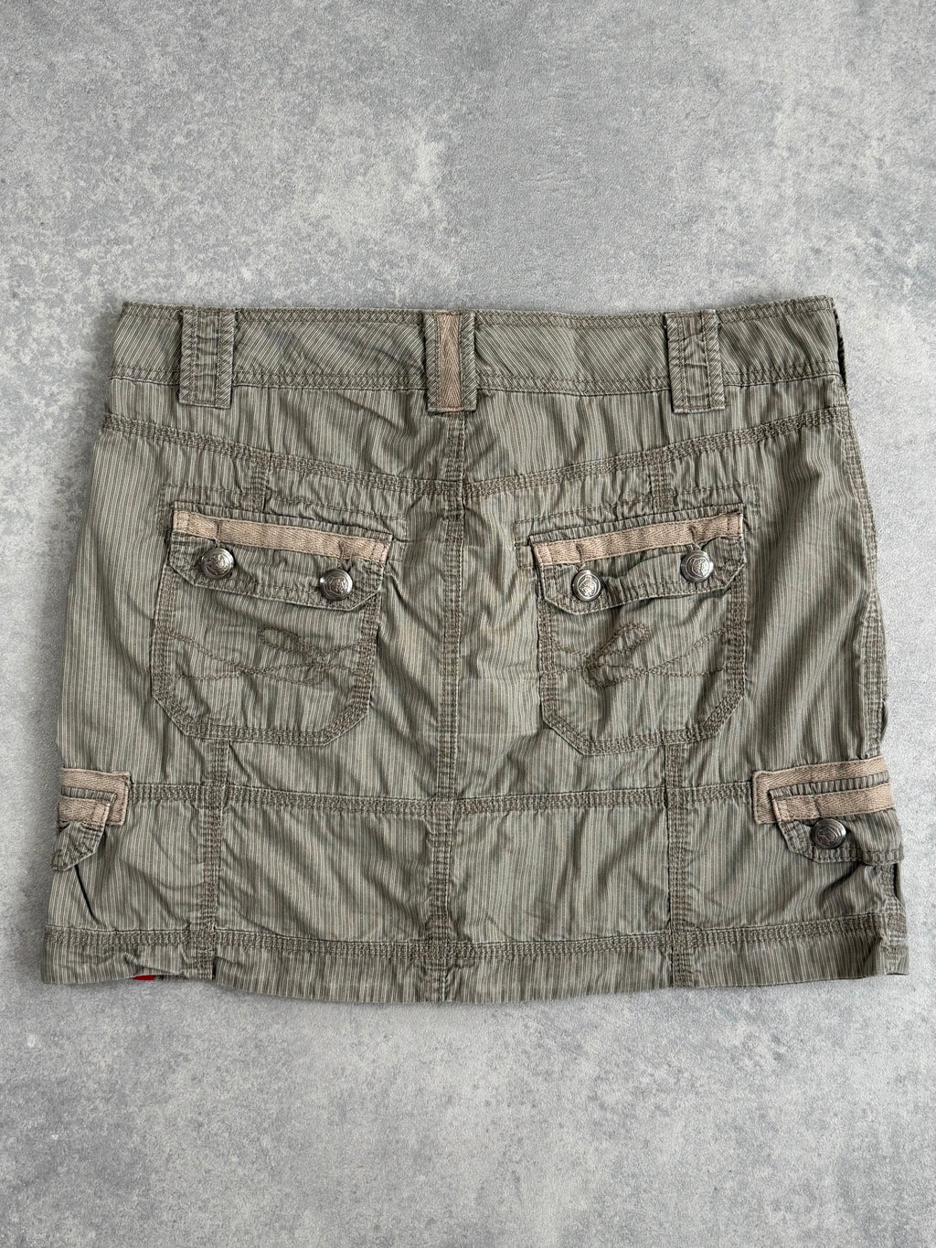 Vintage Espirit Mini Cargo Skirt