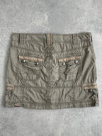 Vintage Espirit Mini Cargo Skirt