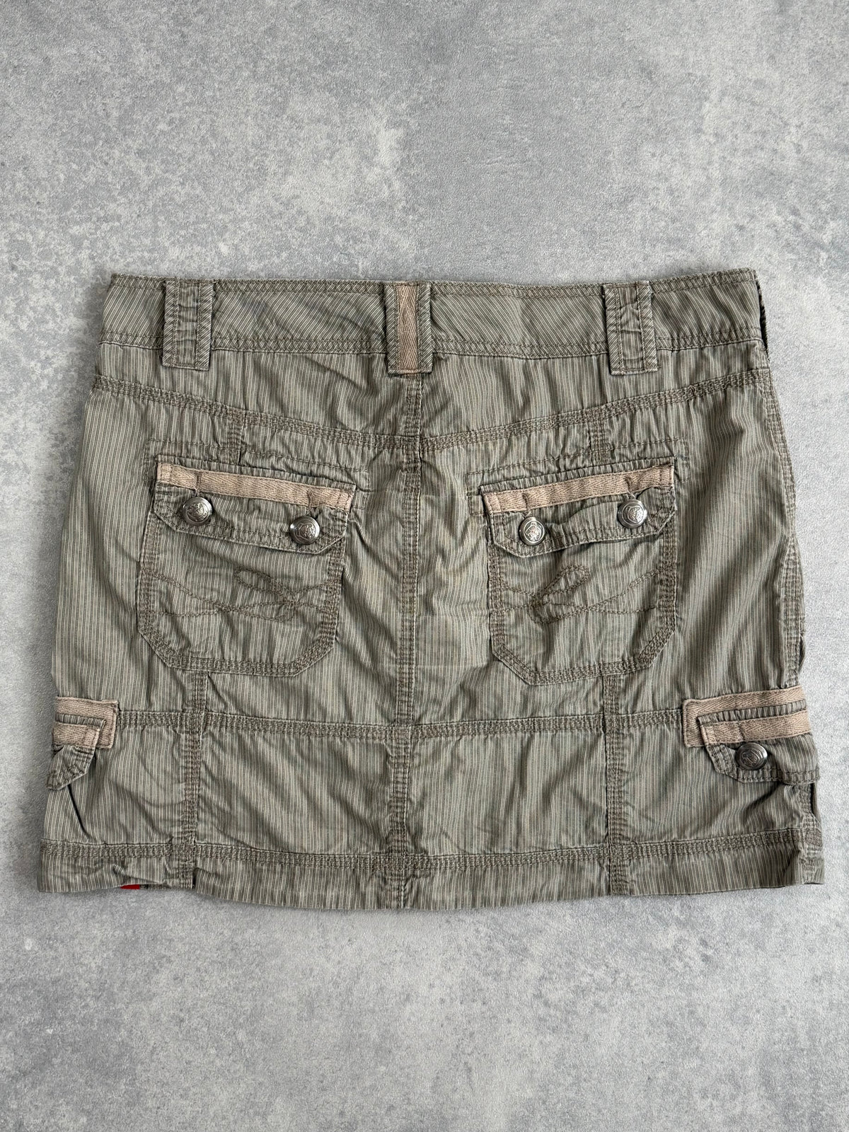Vintage Espirit Mini Cargo Skirt