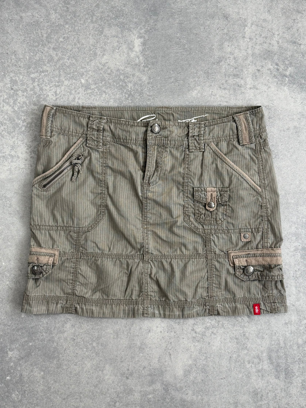 Vintage Espirit Mini Cargo Skirt