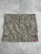 Vintage Espirit Mini Cargo Skirt