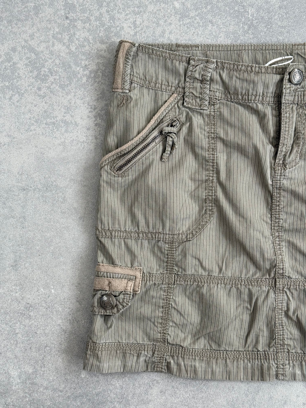 Vintage Espirit Mini Cargo Skirt