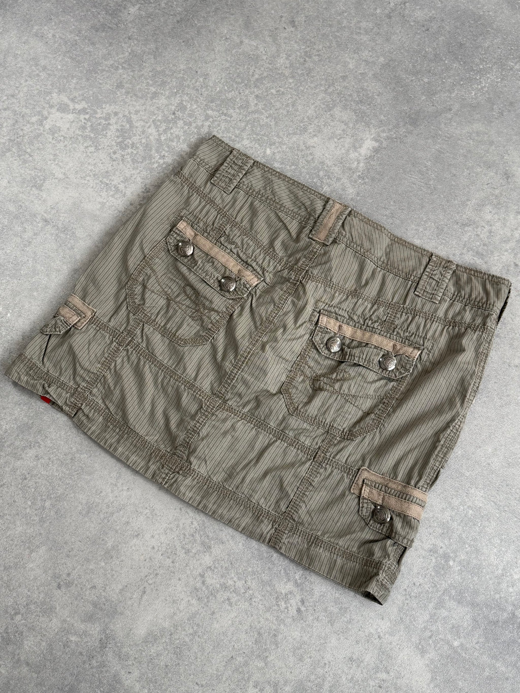 Vintage Espirit Mini Cargo Skirt