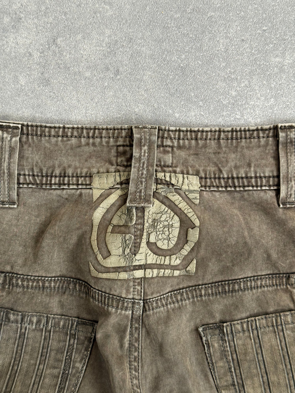 Armani Jeans Utility Panelled Zip Cargo Trousers