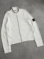 SS07 Stone Island White Zip Up