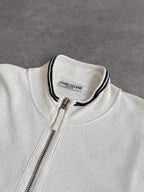 SS07 Stone Island White Zip Up