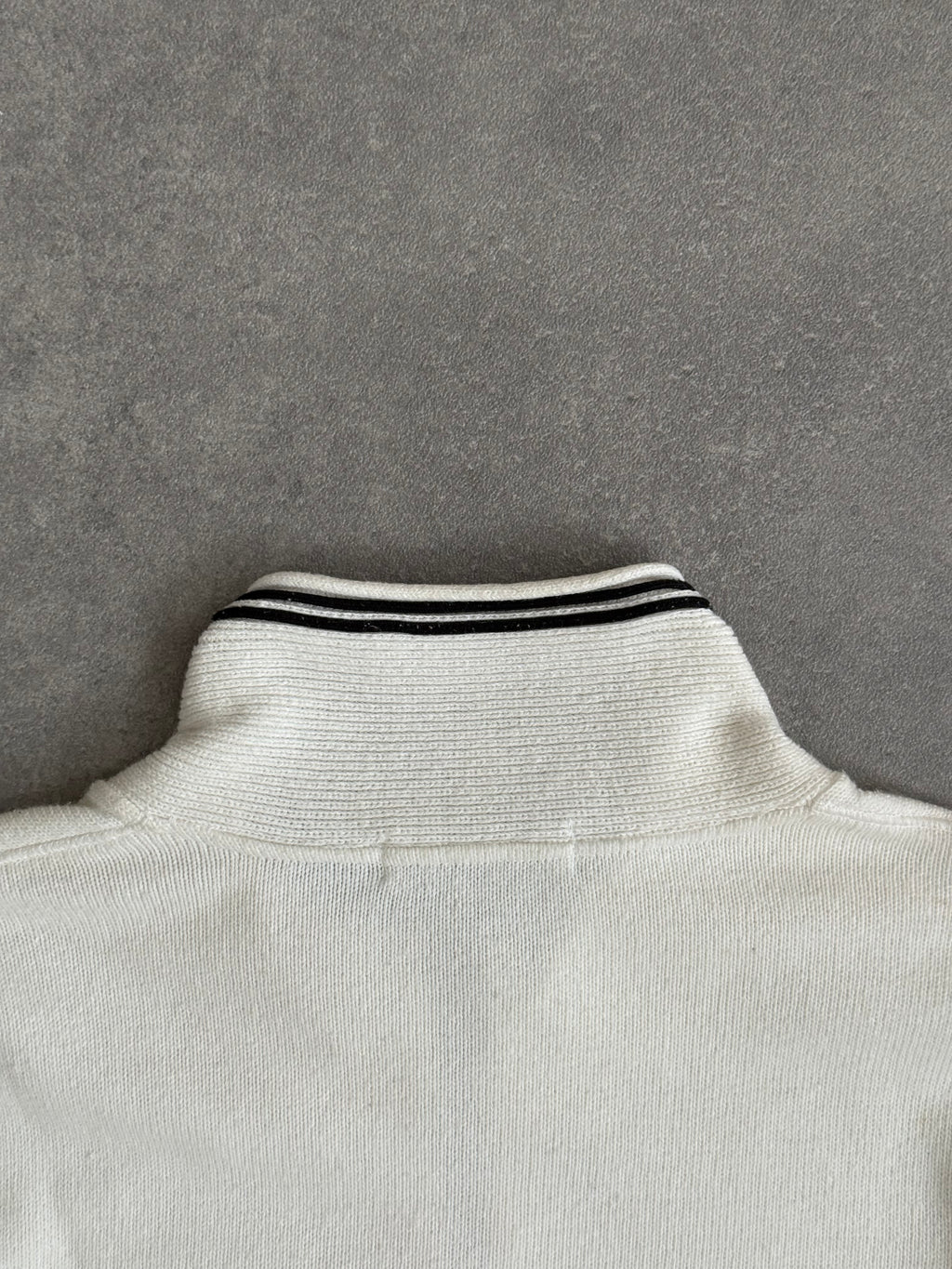 SS07 Stone Island White Zip Up