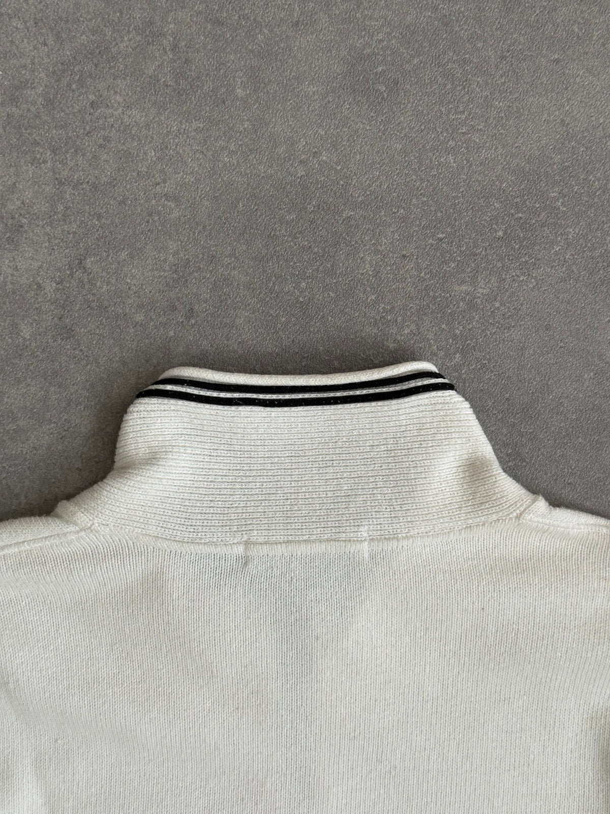 SS07 Stone Island White Zip Up