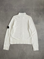 SS07 Stone Island White Zip Up