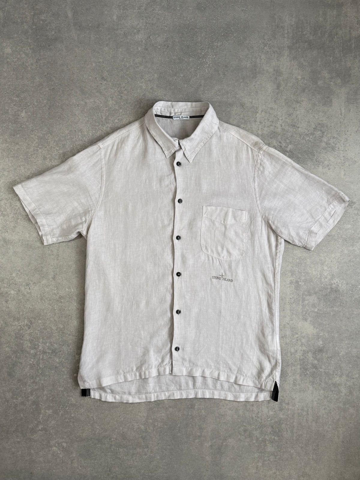 SS07 Stone Island Linen Button Shirt