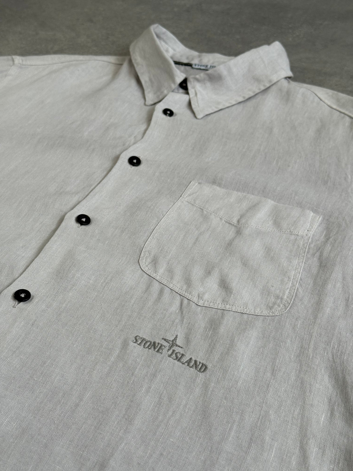 SS07 Stone Island Linen Button Shirt