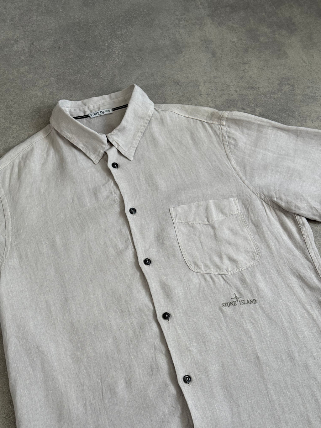 SS07 Stone Island Linen Button Shirt