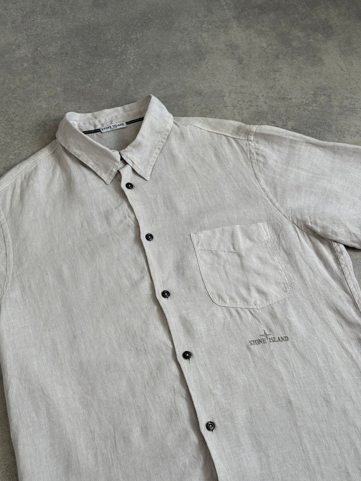 SS07 Stone Island Linen Button Shirt